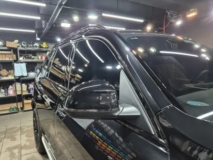 강남 양재동 자동차 랩핑, BMW X7 크롬 딜리트(크롬 죽이기) 부분 랩핑 / 강남구 역삼동