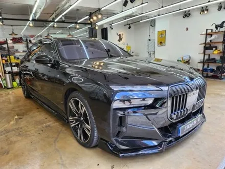 BMW 750e 그릴 및 윈도우 몰딩 크롬 딜리트(크롬 죽이기) / 서초, 강남, 양재