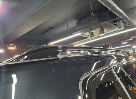 강남 양재동 자동차 랩핑, BMW X7 크롬 딜리트(크롬 죽이기) 부분 랩핑 / 강남구 역삼동