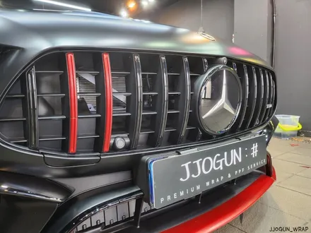 메르세데스 - 벤츠 GT 43 AMG  전체 무광 PPF 및 크롬 딜리트(크롬 죽이기), 포인트 랩핑 강남 양재동 자동차 드레스 업 전문 쪼군샵 / 서초, 강남, 양재