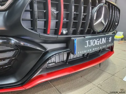 메르세데스 - 벤츠 GT 43 AMG  전체 무광 PPF 및 크롬 딜리트(크롬 죽이기), 포인트 랩핑 강남 양재동 자동차 드레스 업 전문 쪼군샵 / 서초, 강남, 양재