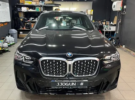 BMW X4 키드니 그릴 크롬 딜리트(크롬 죽이기) 부분 랩핑 / 서초, 강남, 양재
