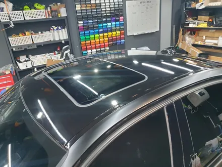 매력이 넘쳐서 담을 수가 없는, BMW 320 i 사틴 블랙 전체 및 루프 스킨 유광 블랙 랩핑 / 서초, 강남, 양재