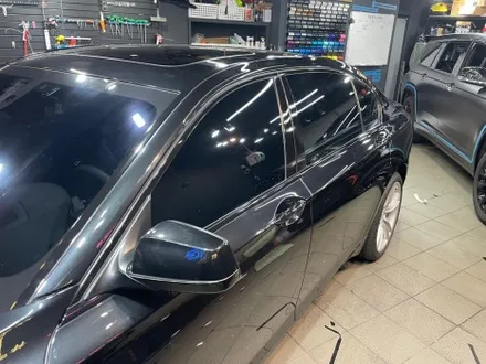 랩핑 맛집, 쪼군샵 BMW 740 LI 크롬 딜리트(크롬 죽이기) 시공, / 서초, 강남, 양재