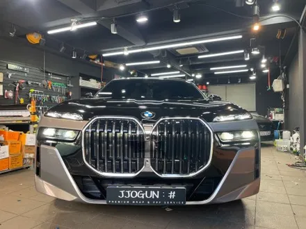 BMW 740 i 듀오톤(투톤) 블랙 PPF, / 서초, 강남, 양재