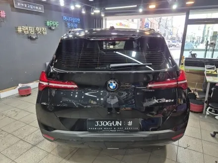강남 양재동 자동차 랩핑, BMW X3 크롬 죽이기 부분 랩핑 시공 / 강남구 역삼동