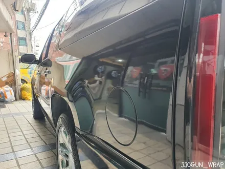 대형 SUV [ 캐딜락 에스컬레이드 ESV 플래티넘 ] : 에이버리 슈프림 유광 블랙 전체 랩핑 시공 강남 양재동 랩핑 PPF 전문샵 / 서초, 강남, 양재