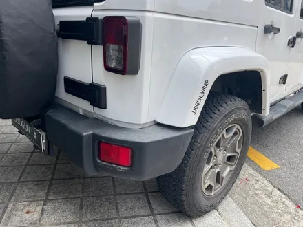 JEEP 랭글러 루비콘, 3M 유광 화이트 전체 랩핑, 자동차 드레스 업 전문 쪼군샵 / 서초, 강남, 양재