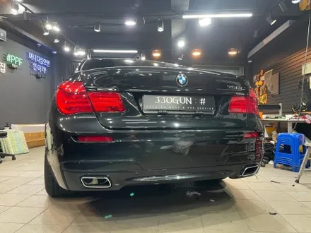 랩핑 맛집, 쪼군샵 BMW 740 LI 크롬 딜리트(크롬 죽이기) 시공, / 서초, 강남, 양재
