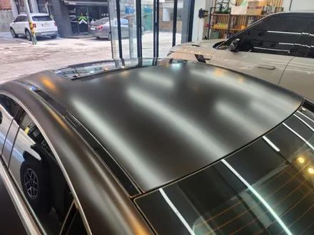 메르세데스 벤츠 CLS 450 사틴 블랙 전체 랩핑 시공 / 서초, 강남, 양재
