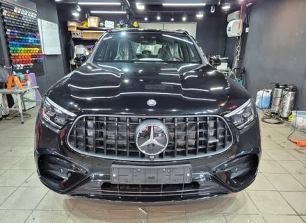 메르세데스 벤츠 AMG GLC 43 크롬 딜리트 부분 랩핑 시공, / 강남구 역삼동