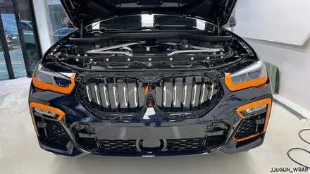 강남 양재동 서초 [ BMW X6 ] 프론트 PPF_범퍼. 보닛. 휀더 (차량 보호필름) 시공하여 소중한 내 차량 보호하기 / 서초, 강남, 양재