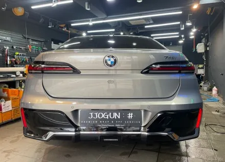 BMW 740 i 듀오톤(투톤) 블랙 PPF, / 서초, 강남, 양재