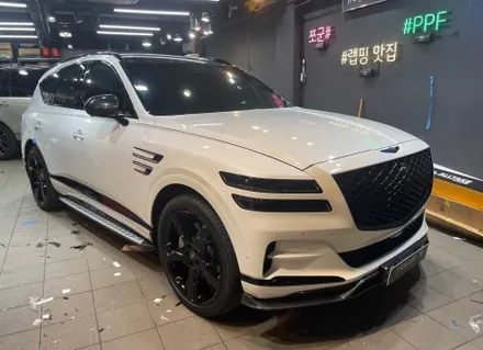 제네시스 GV80 크롬 딜리트(크롬 죽이기) 시공, / 서초, 강남, 양재