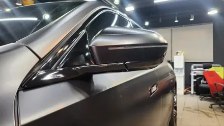 BMW 740 i 전체 무광 PPF 및 크롬 딜리트(크롬 죽이기) 시공 / 서초, 강남, 양재