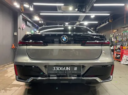 순정답게!! BMW 740 i, KF21 블랙 PPF 듀오톤(투톤) 시공 / 서초, 강남, 양재