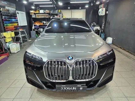 강남 양재 자동차 랩핑, BMW 740 d 듀오톤 투톤 랩핑 / 강남구 역삼동