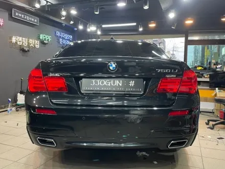 랩핑 맛집, 쪼군샵 BMW 740 LI 크롬 딜리트(크롬 죽이기) 시공, / 서초, 강남, 양재