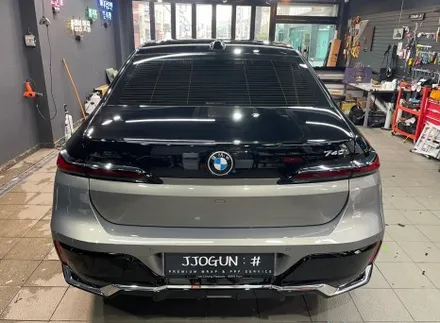 순정답게!! BMW 740 i, KF21 블랙 PPF 듀오톤(투톤) 시공 / 서초, 강남, 양재
