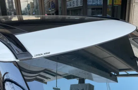 레인지로버 벨라 블랙 패키지, 부분 랩핑 강남 양재동 자동차 드레스 업 전문 쪼군샵 / 서초, 강남, 양재
