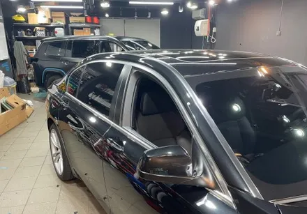 랩핑 맛집, 쪼군샵 BMW 740 LI 크롬 딜리트(크롬 죽이기) 시공, / 서초, 강남, 양재
