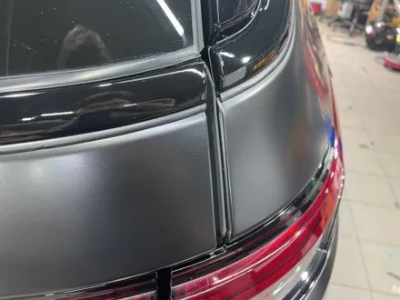 은은한 광도가 흐르는 JEEP, 그랜드 체로키 사틴 블랙 전체 랩핑 및 크롬 죽이기 시공, / 서초, 강남, 양재