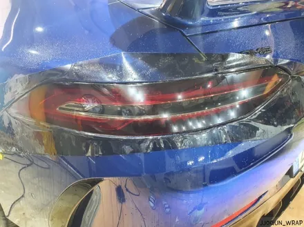 [ 벤츠 AMG GT 43 ] : 테일램프 톤 다운 스모그 필름 PPF / 서초, 강남, 양재