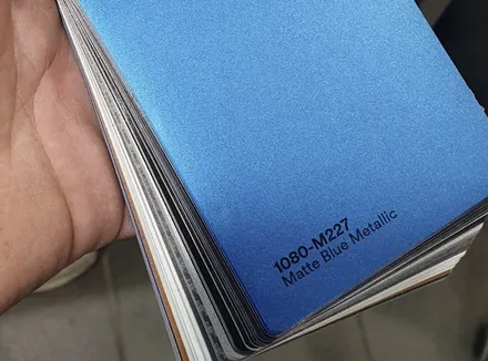 강남. 서초. 분당 [ HONDA PCX ] Matte Blue Metallic 전체 랩핑 시공하기_출장 랩핑 / 서초, 강남, 양재