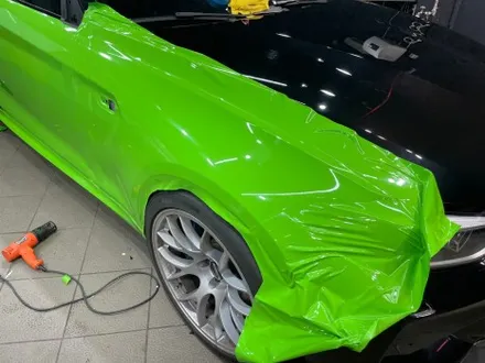 BMW M2 전체 랩핑 제거 후, 비닐 프로그 Gloss Thyme Green(글로스 타임 그린) 재시공 / 서초, 강남, 양재