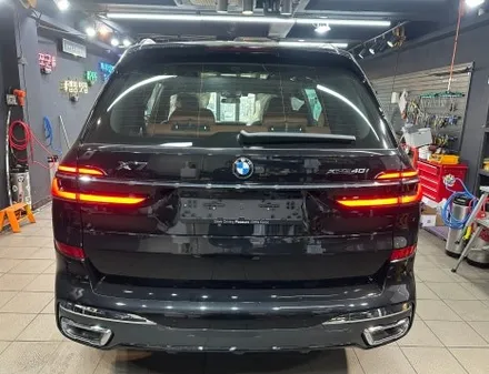 강남 양재동 랩핑 쪼군샵 BMW X7 크롬 딜리트(크롬 죽이기) 및 그릴 교체 시공 / 강남구 역삼동