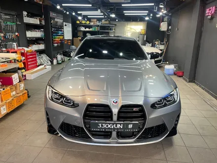 BMW M4의 확실한 변신 무광 무드 무드♥ 클리프 디자인, 전체 무광 PPF, 자동차 드레스 업 전문 쪼군샵 / 서초, 강남, 양재