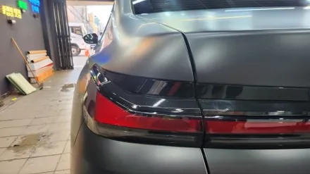 BMW 740 i 전체 무광 PPF 및 크롬 딜리트(크롬 죽이기) 시공 / 서초, 강남, 양재