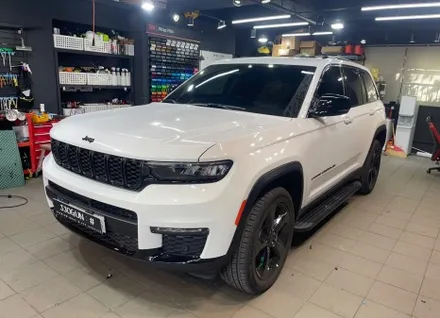 JEEP, 그랜드 체로키 블랙 PPF 루프 스킨 시공 / 서초, 강남, 양재