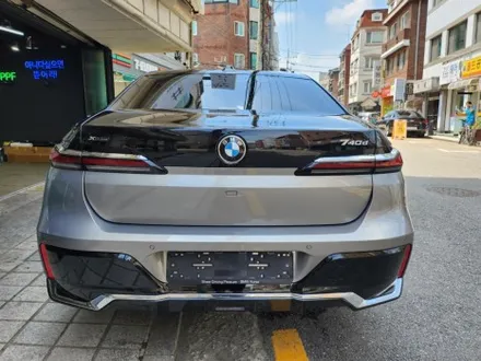 강렬한 인상을 보여주는 BMW 740d, 듀오톤(투톤) 블랙 PPF 시공 / 서초, 강남, 양재