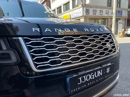 사틴 뿜뿜 너무 좋아!! 레인지로버 보그, 사틴 블랙 전체 랩핑, 강남 양재동 자동차 드레스 업 전문 쪼군샵 / 서초, 강남, 양재