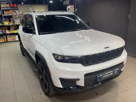 JEEP, 그랜드 체로키 블랙 PPF 루프 스킨 시공 / 서초, 강남, 양재