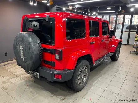 JEEP 랭글러 루비콘, 3M 유광 화이트 전체 랩핑, 자동차 드레스 업 전문 쪼군샵 / 서초, 강남, 양재