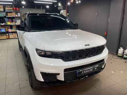 JEEP, 그랜드 체로키 블랙 PPF 루프 스킨 시공 / 서초, 강남, 양재