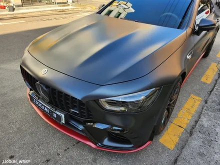 메르세데스 - 벤츠 GT 43 AMG  전체 무광 PPF 및 크롬 딜리트(크롬 죽이기), 포인트 랩핑 강남 양재동 자동차 드레스 업 전문 쪼군샵 / 서초, 강남, 양재