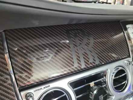 고급스러움을 더하다, Rolls - Royce Ghost (롤스로이스 고스트), 카본 실내 랩핑 강남. 양재동 자동차 드레스 업 _  쪼군샵 / 서초, 강남, 양재