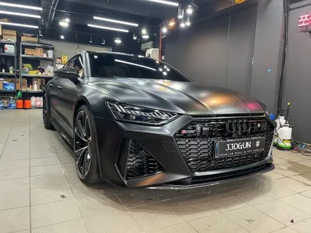 무광의 무한 매력, 아우디 RS 7 클리프 디자인 전체 무광 PPF / 서초, 강남, 양재