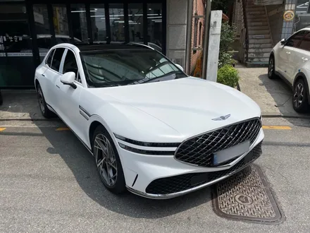 제네시스 G90, Avery Satin White(에이버리 사틴 화이트) 전체 랩핑 강남 양재동 자동차 드레스 업 전문 쪼군샵 / 서초, 강남, 양재