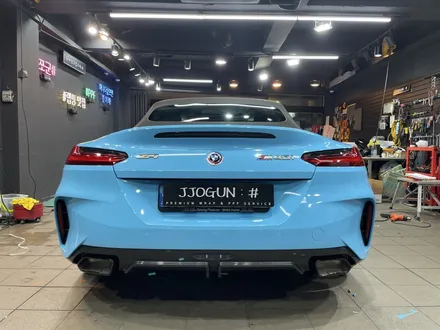 BMW Z4 m40 i , 스카이 블루 전체 랩핑, 강남 양재동 자동차 드레스 업 전문 쪼군샵 / 서초, 강남, 양재