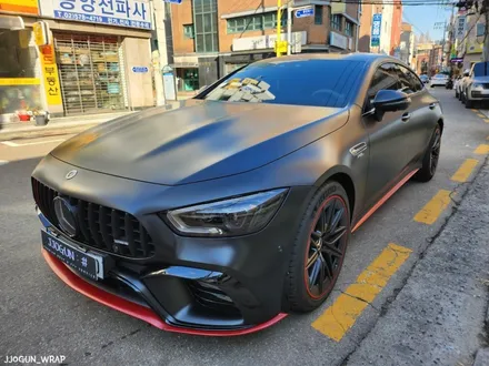메르세데스 - 벤츠 GT 43 AMG  전체 무광 PPF 및 크롬 딜리트(크롬 죽이기), 포인트 랩핑 강남 양재동 자동차 드레스 업 전문 쪼군샵 / 서초, 강남, 양재