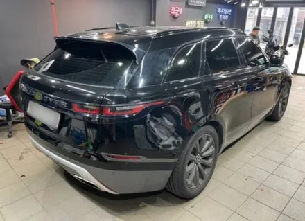 레인지로버 벨라 전체 랩핑 제거 후, 사틴 다크 그레이 전체 랩핑 재시공 / 서초, 강남, 양재