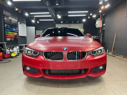 BMW 420 쿠페, 전체 랩핑 제거 후 전체 무광 PPF 시공으로 사틴 연출!! 강남 양재동 자동차 드레스 업 전문 쪼군샵 / 서초, 강남, 양재