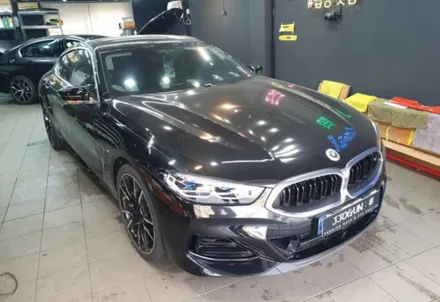 오묘한 매력에 빠진, BMW M 850i 클리프 디자인 전체 무광 PPF 크롬 딜리트(크롬 죽이기) / 서초, 강남, 양재