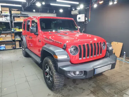 JEEP, 랭글러 루비콘 파워탑을 하드탑 처럼 연출해 보기!! 사틴 블랙 부분 랩핑 / 서초, 강남, 양재