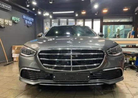 메르세데스 벤츠 S450, 프론트 패키지 및 생활보호 PPF / 서초, 강남, 양재