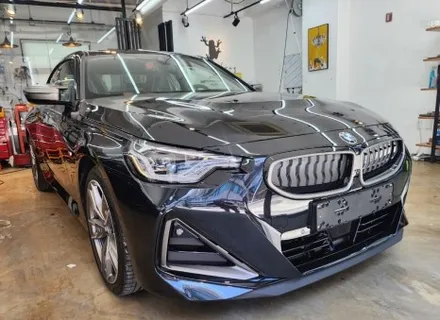 BMW 2시리즈 크롬 딜리트(크롬 죽이기) 블랙으로 랩핑 하기!! / 강남구 역삼동